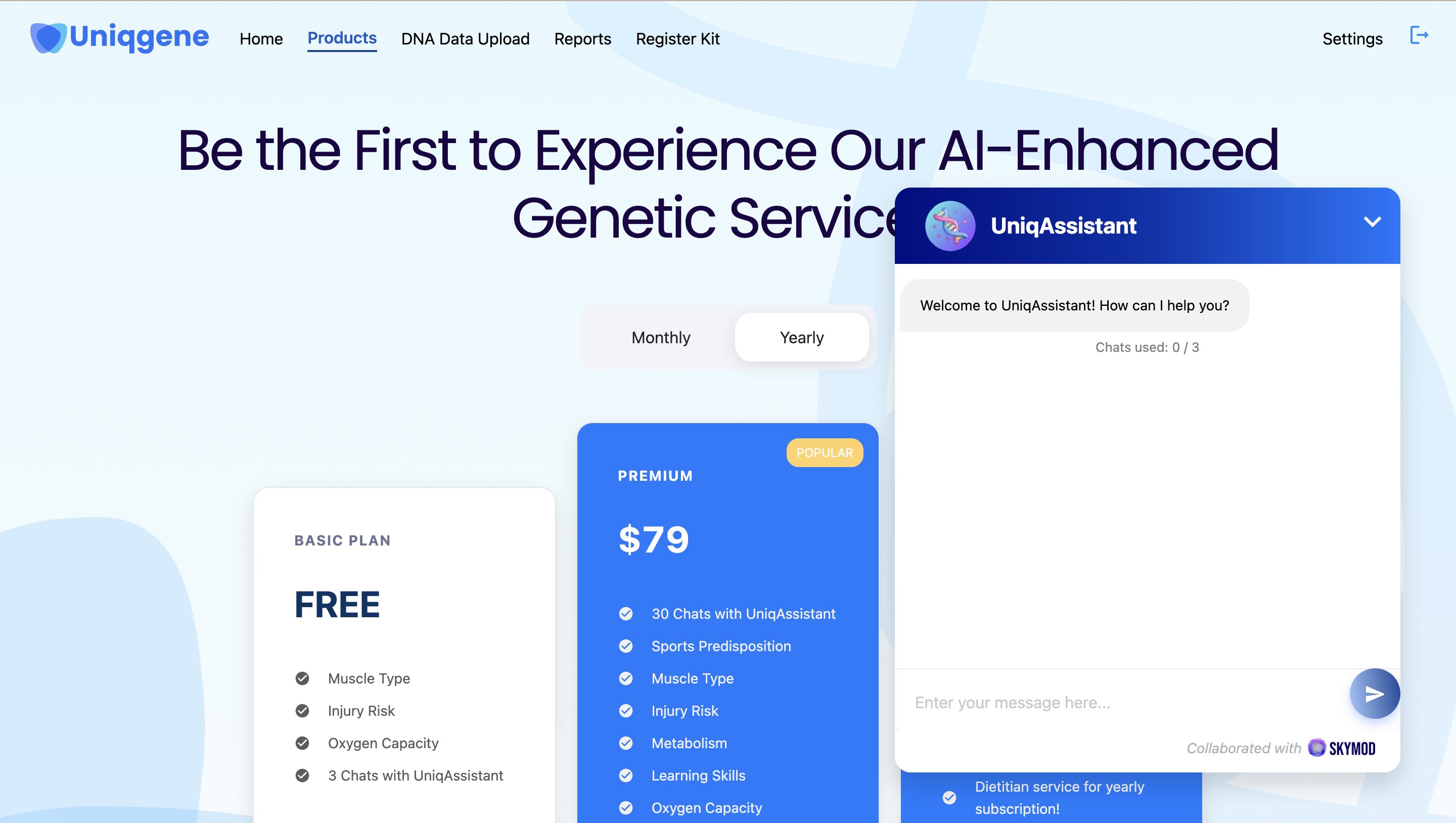 UniqAssistant Chatbot