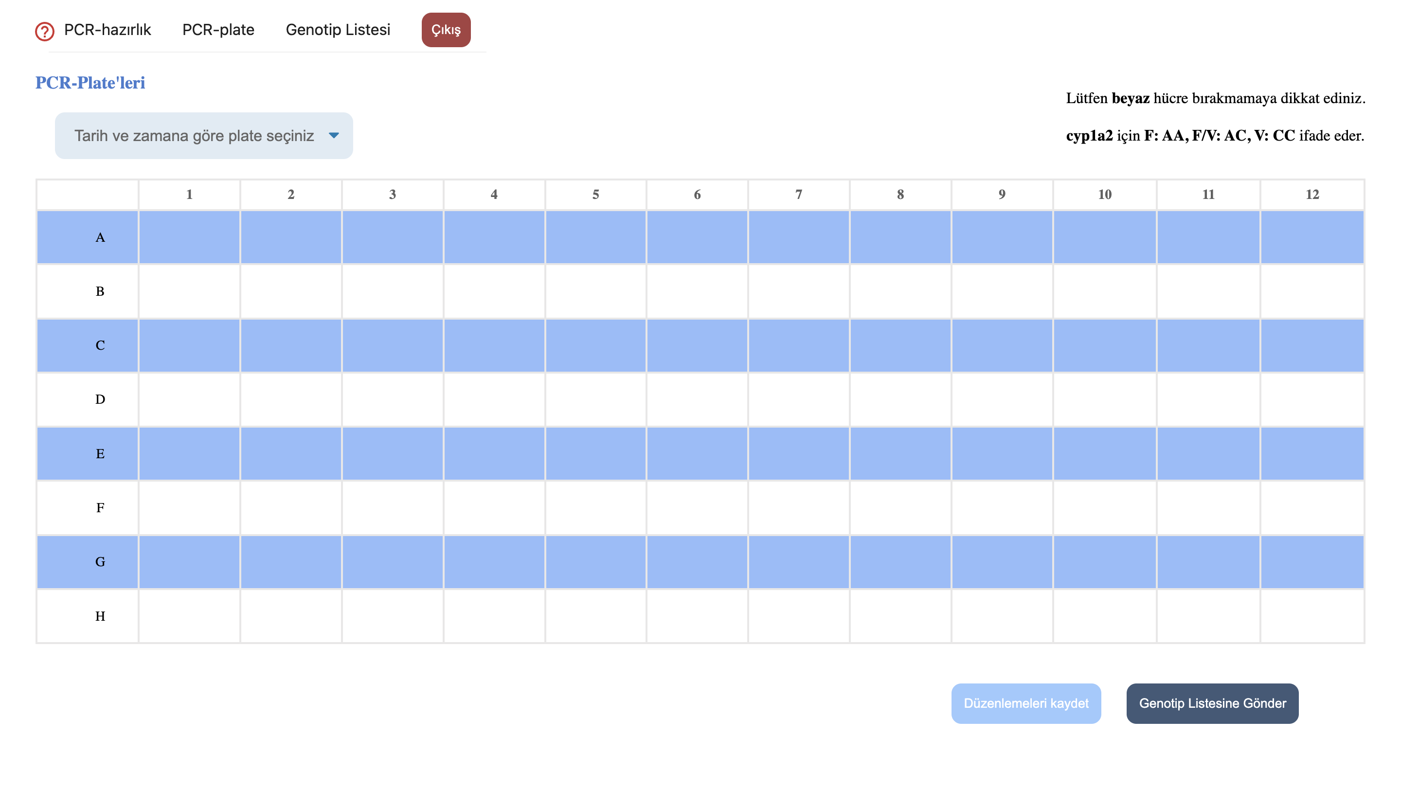 Laboratory Management Interface